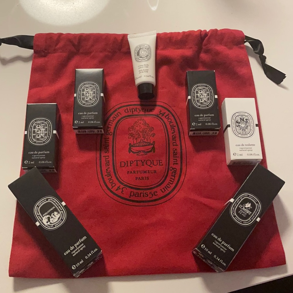 NWT Diptyque Paris 8pc Beauty Bundle